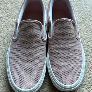 Vans Pink Slip-On Sneakers